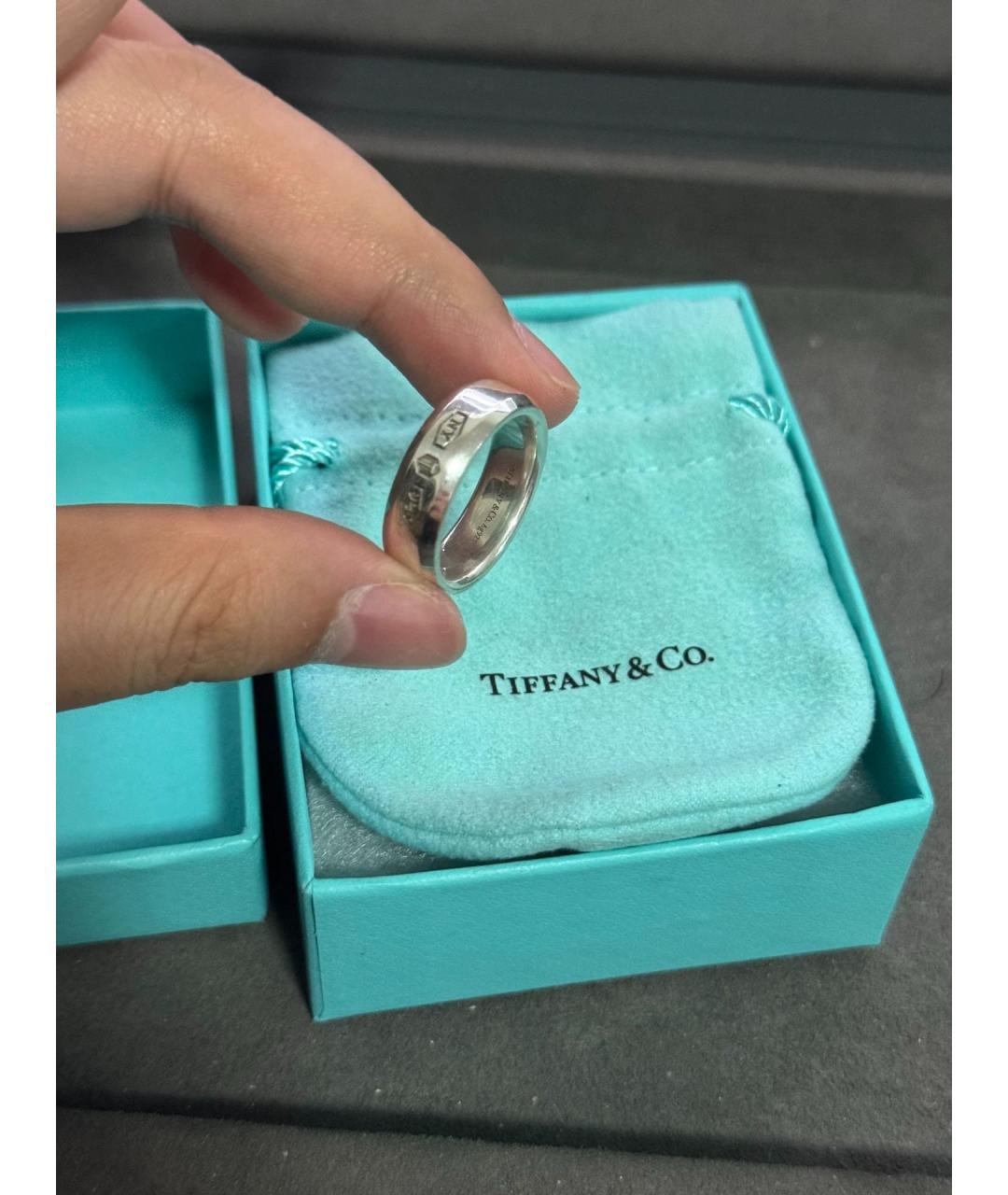TIFFANY&CO Серебряное серебряное кольцо, фото 5