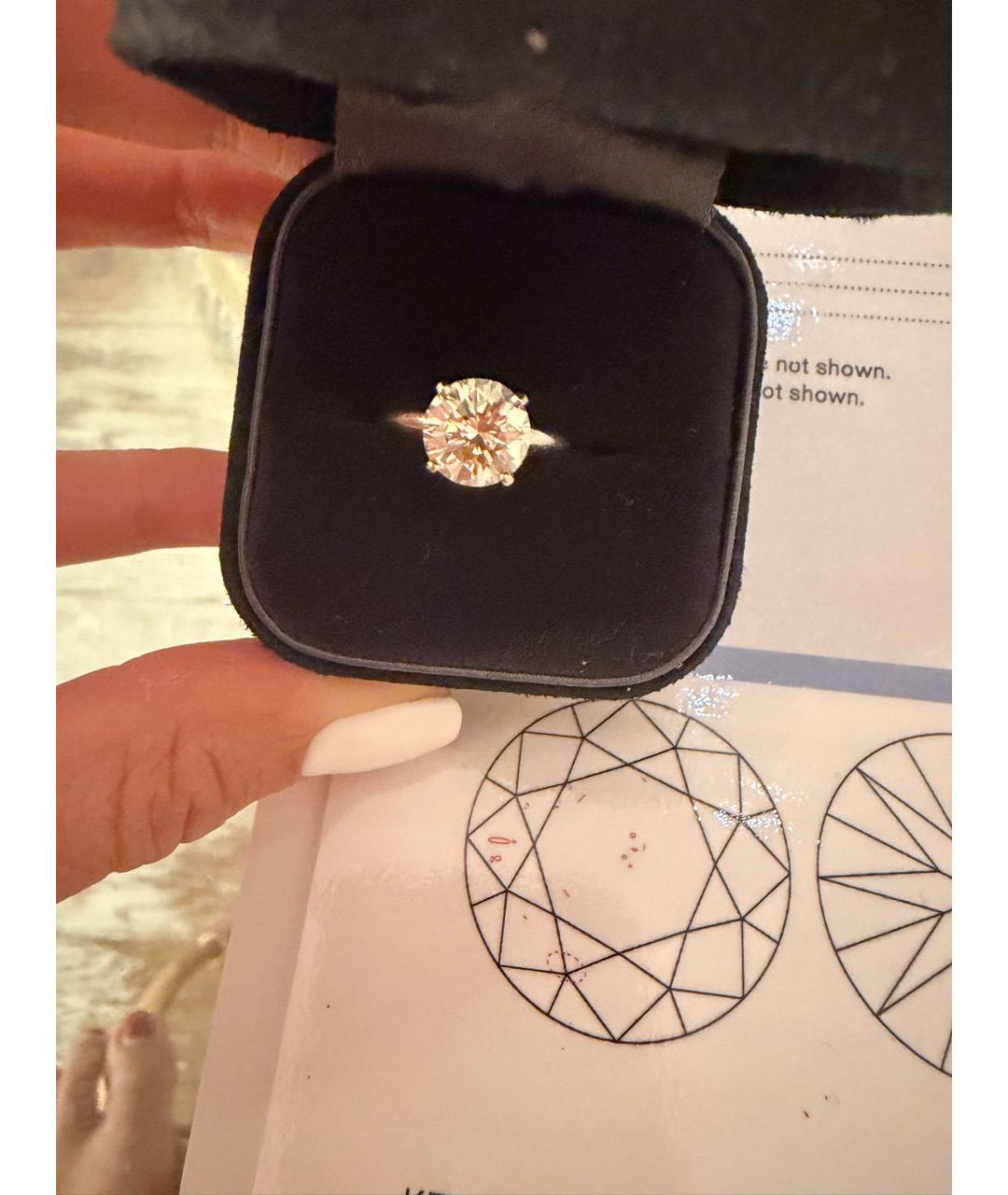 TIFFANY&CO Белое кольцо из белого золота, фото 4