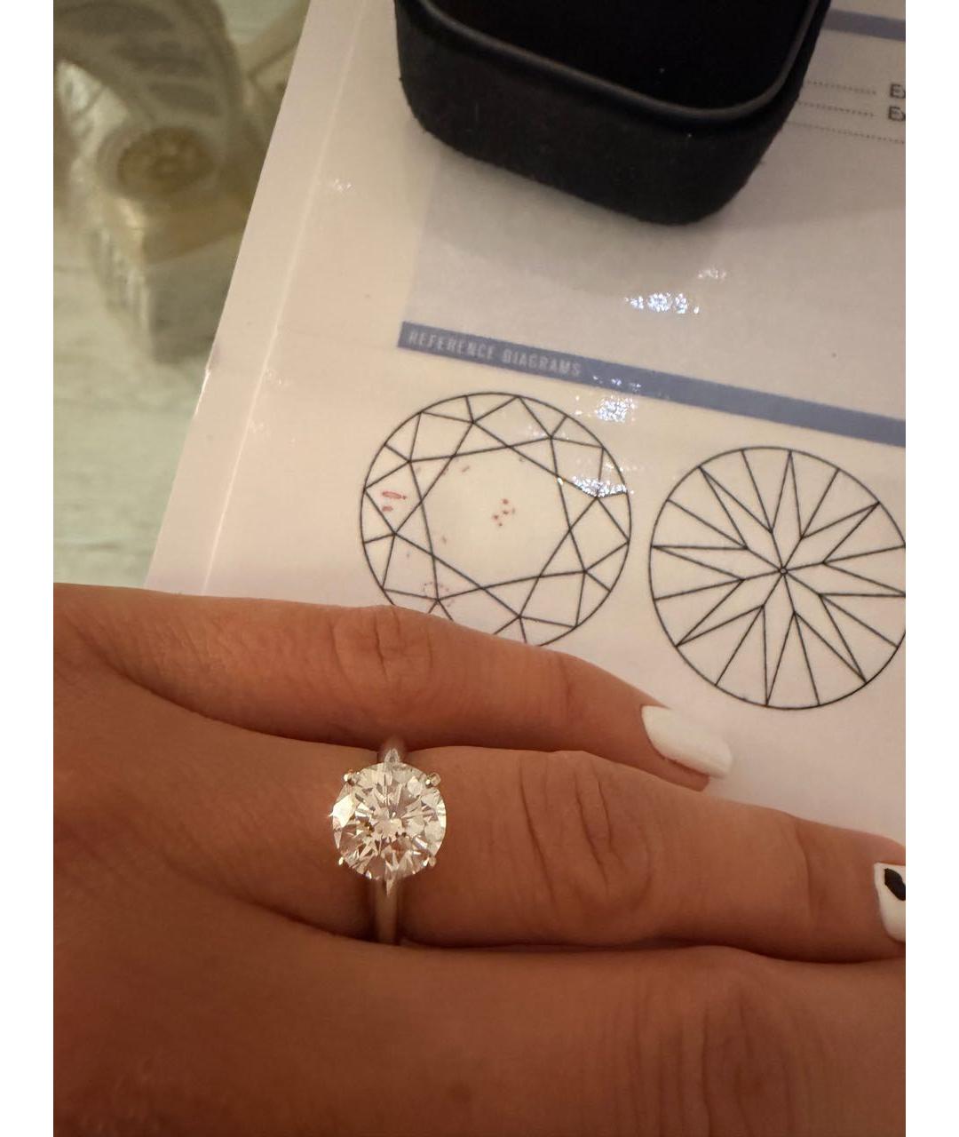 TIFFANY&CO Белое кольцо из белого золота, фото 3
