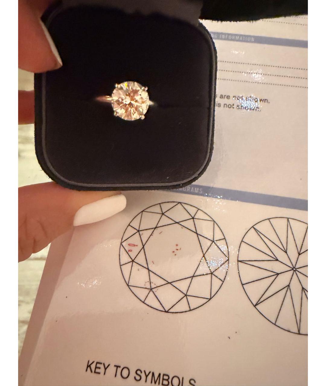 TIFFANY&CO Белое кольцо из белого золота, фото 2