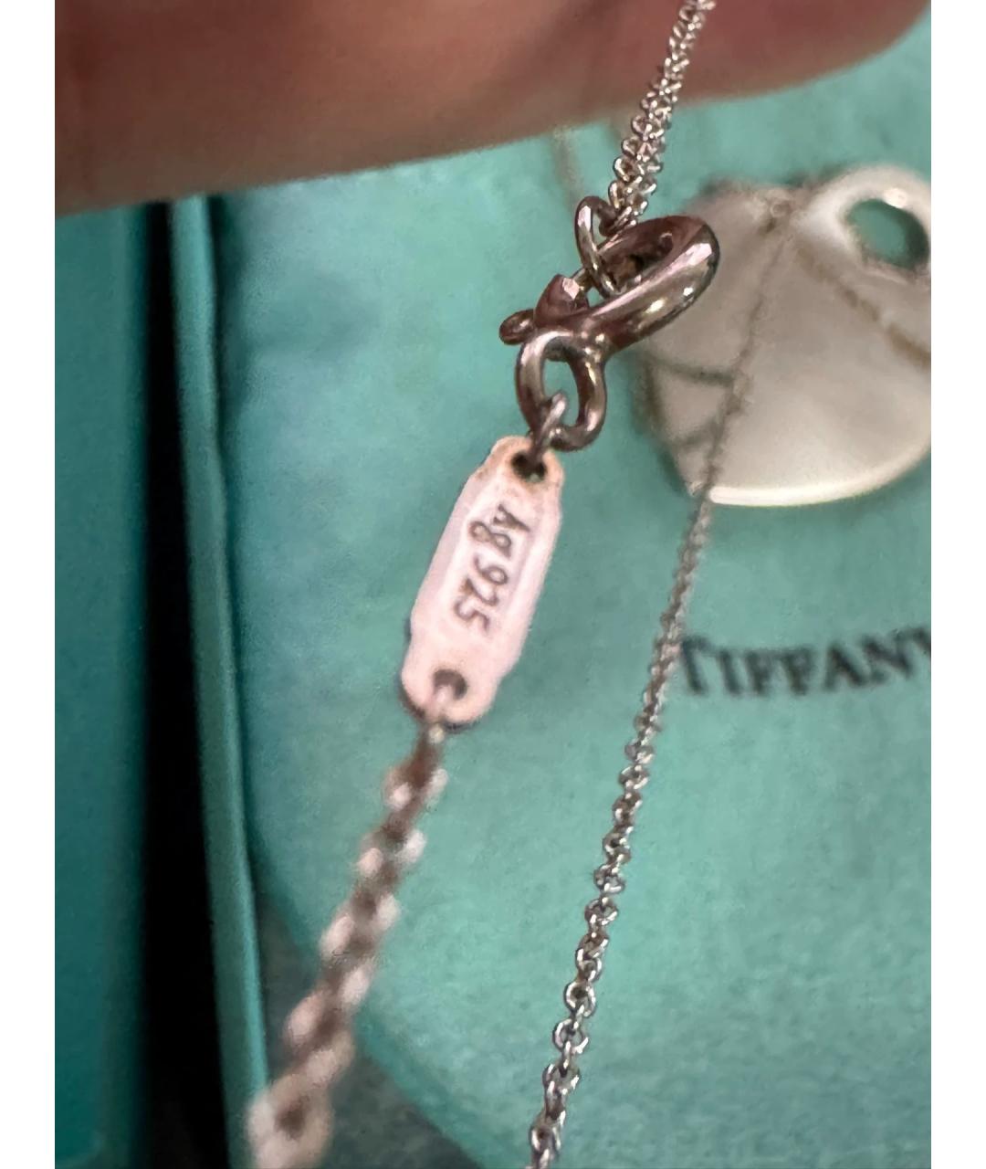 TIFFANY&CO Красная серебряная подвеска, фото 7