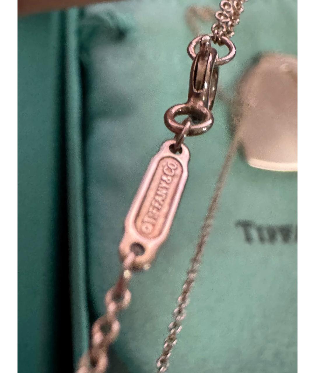 TIFFANY&CO Красная серебряная подвеска, фото 6