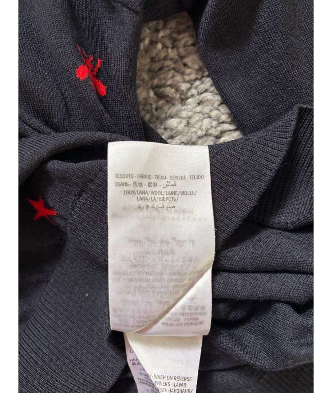 GUCCI Темно-синий шерстяной джемпер / свитер, фото 8