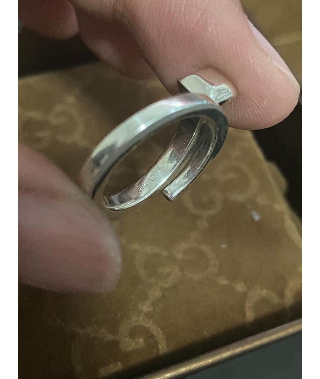 GUCCI Серебряное серебряное кольцо, фото 7