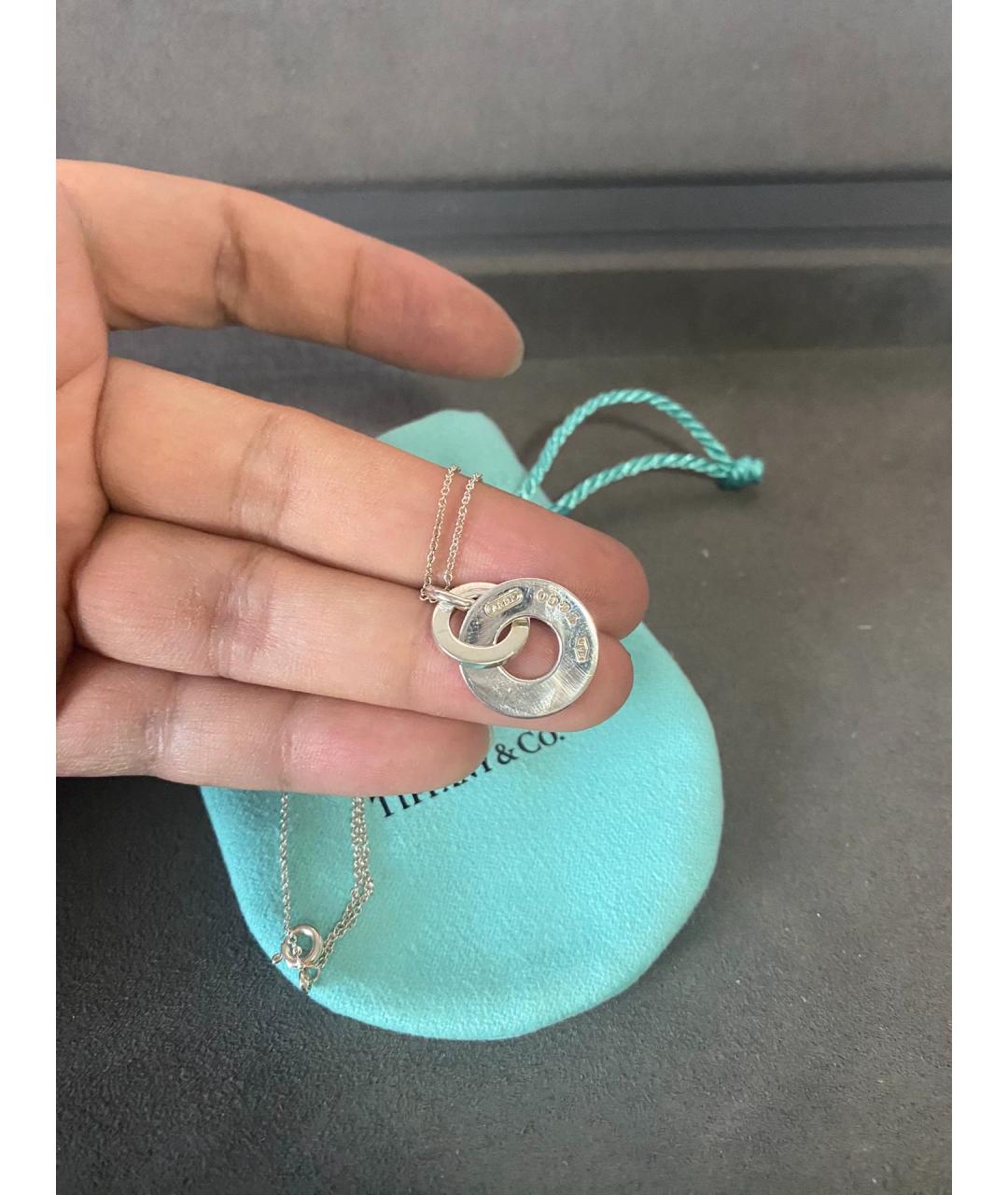 TIFFANY&CO Серебряный серебряный кулон, фото 3