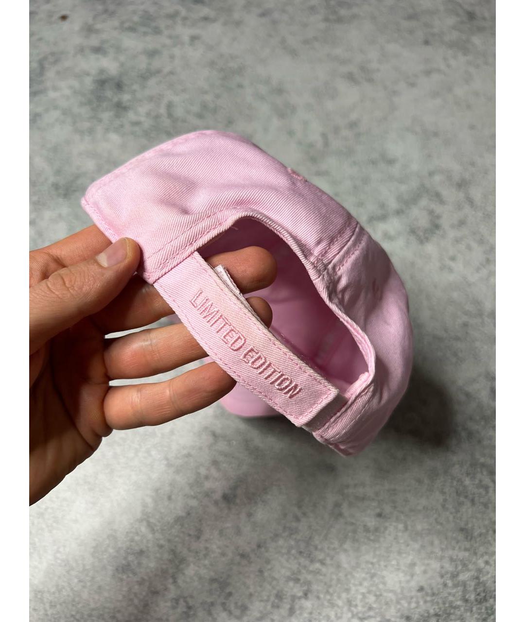 VETEMENTS Розовая хлопковая кепка, фото 6