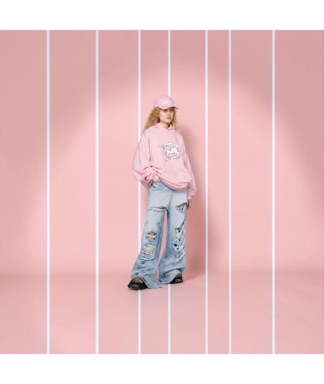 VETEMENTS Розовая хлопковая кепка, фото 3