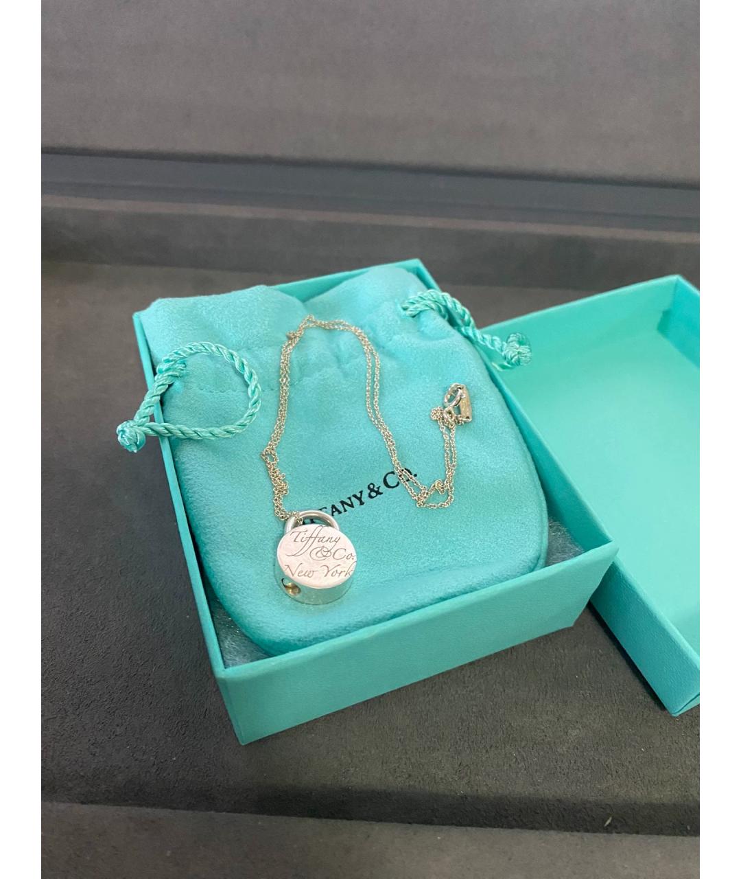 TIFFANY&CO Серебряное серебряное колье, фото 3