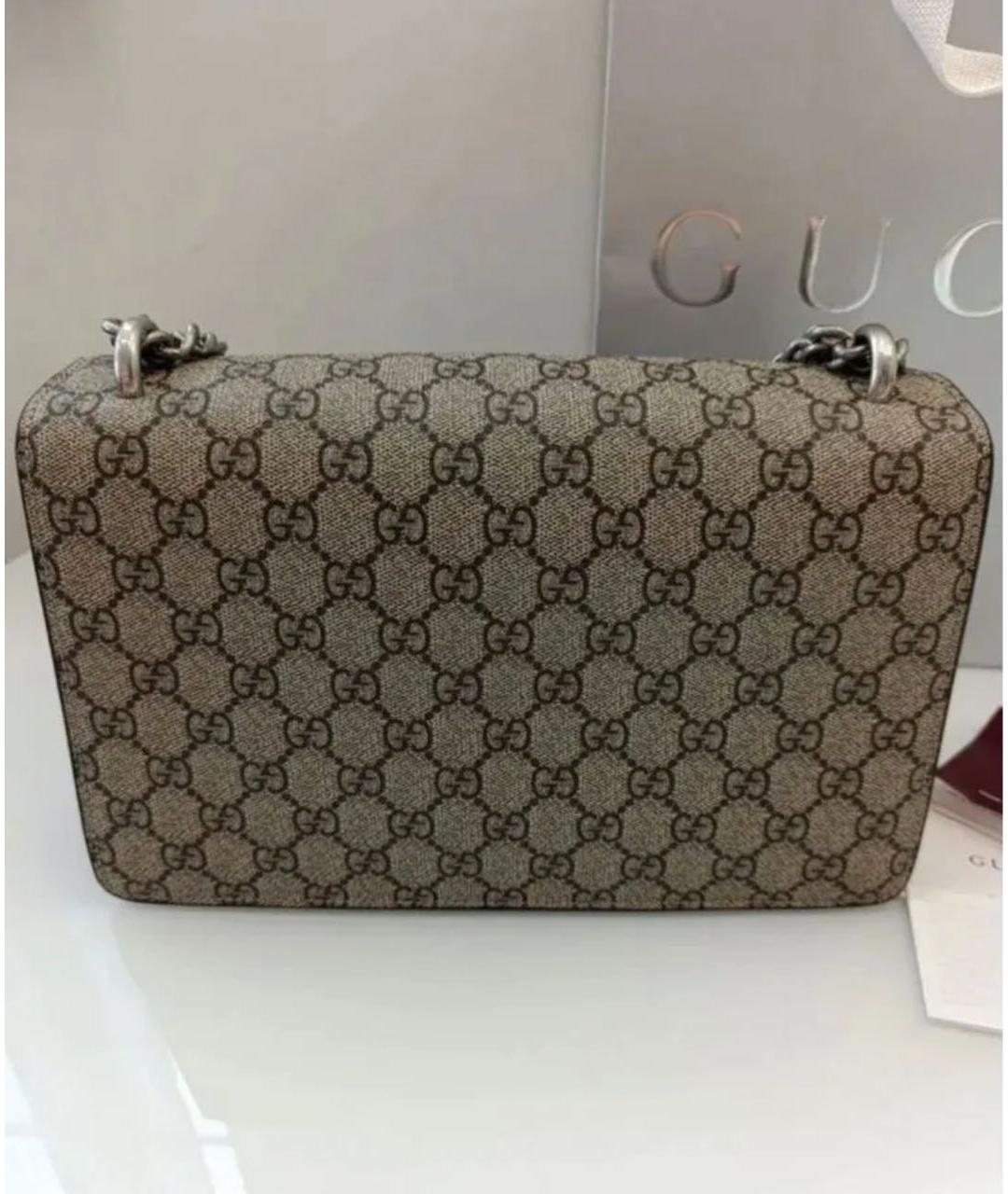 GUCCI Антрацитовая сумка через плечо, фото 3