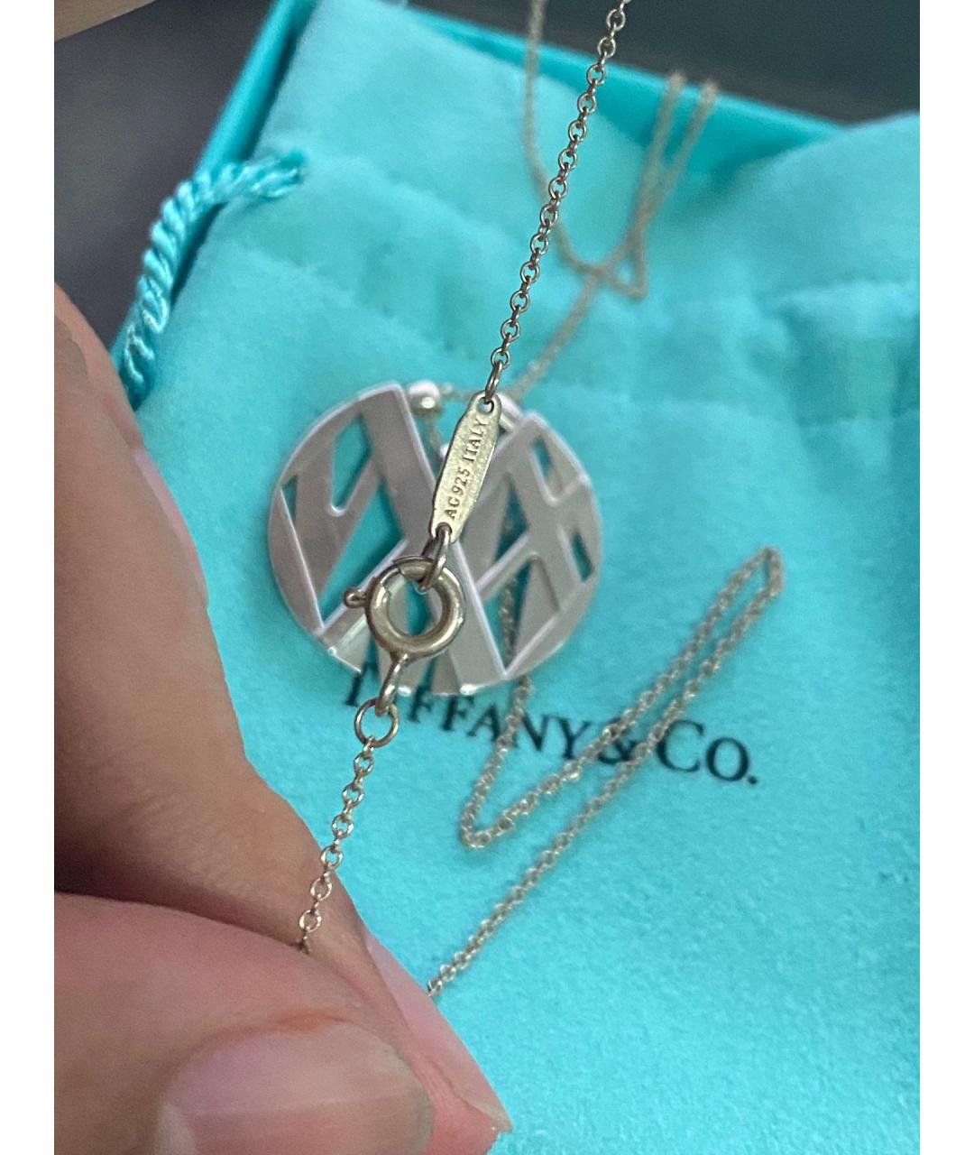 TIFFANY&CO Серебряное серебряное колье, фото 7
