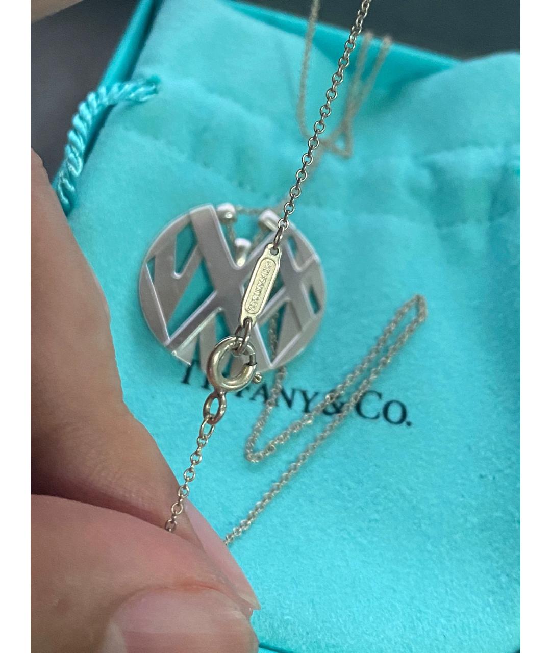 TIFFANY&CO Серебряное серебряное колье, фото 6