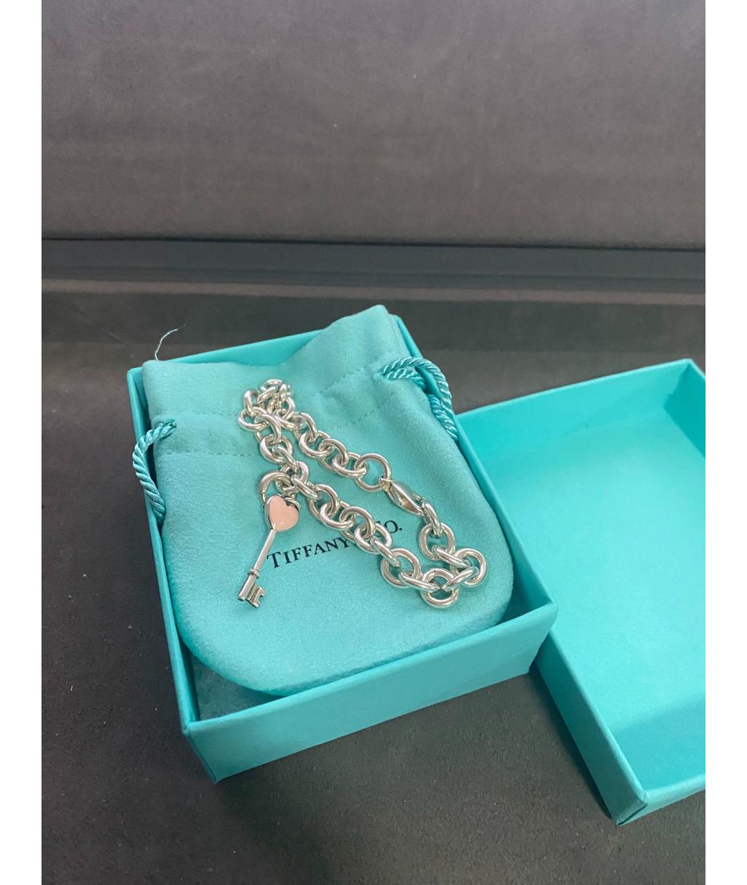 TIFFANY&CO Серебряный серебряный браслет, фото 2