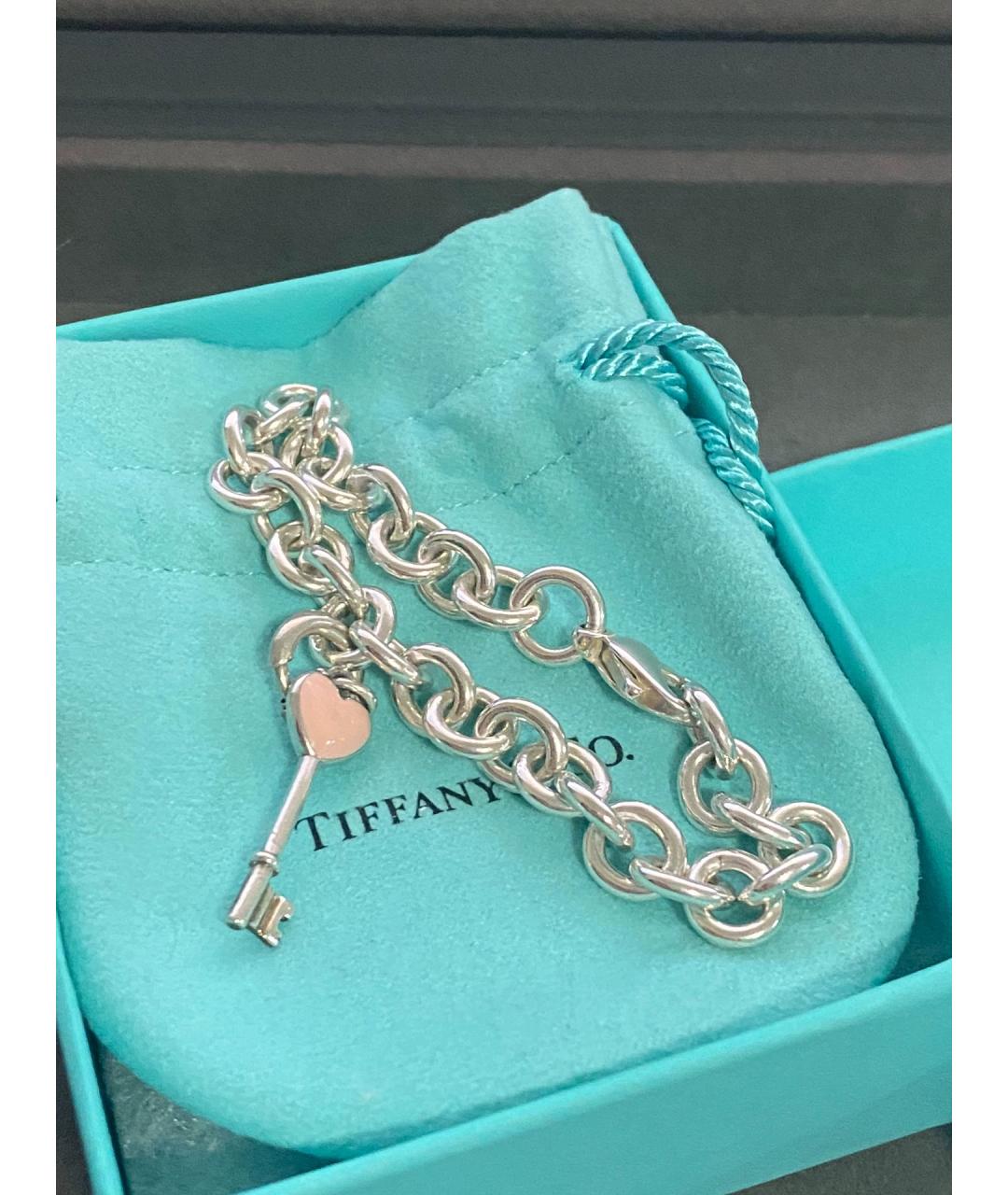 TIFFANY&CO Серебряный серебряный браслет, фото 5