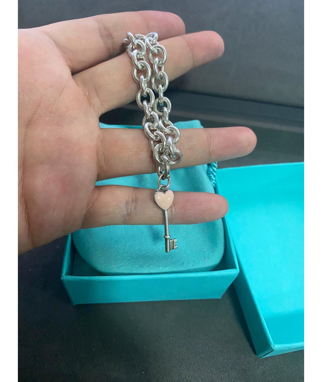 TIFFANY&CO Серебряный серебряный браслет, фото 3