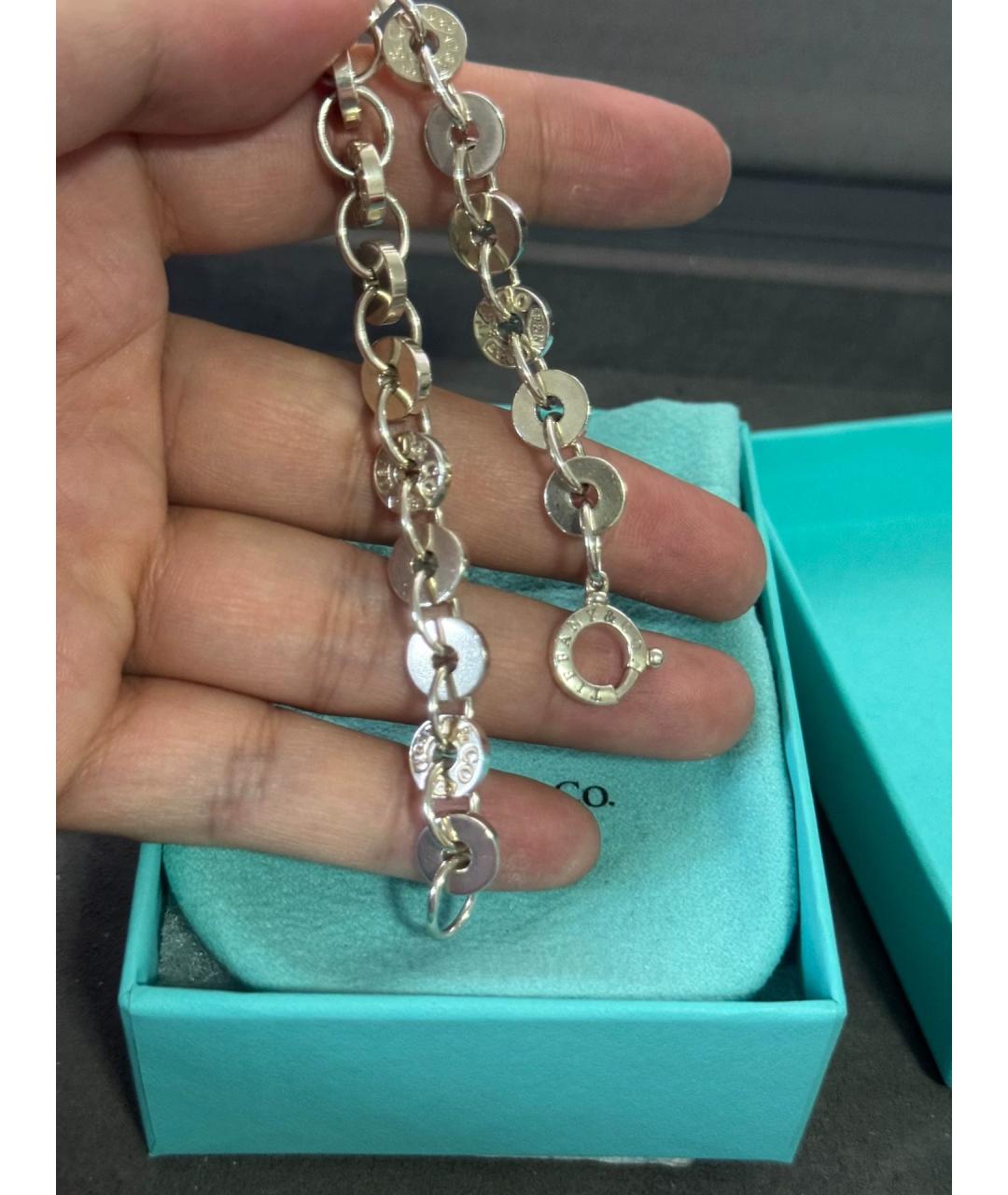 TIFFANY&CO Серебряный серебряный браслет, фото 6