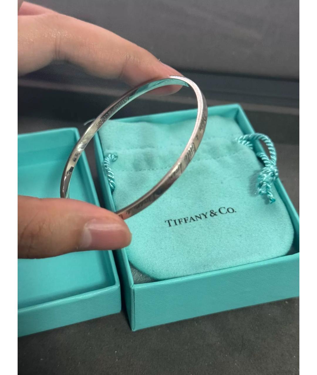 TIFFANY&CO Серебряный серебряный браслет, фото 4