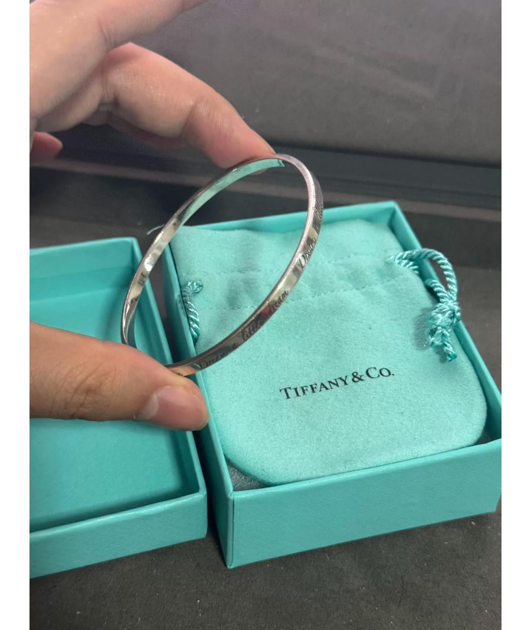 TIFFANY&CO Серебряный серебряный браслет, фото 2