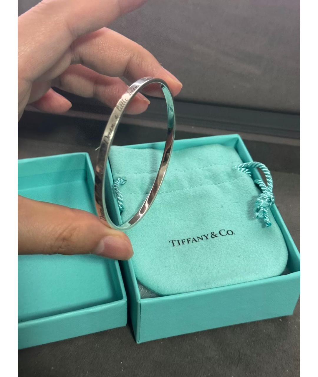 TIFFANY&CO Серебряный серебряный браслет, фото 3