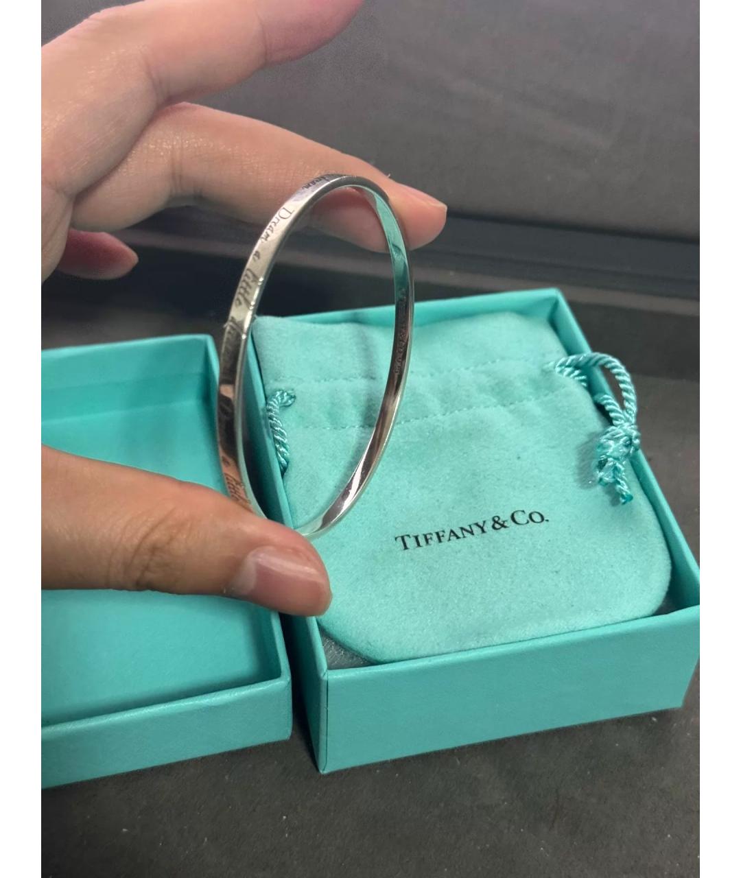 TIFFANY&CO Серебряный серебряный браслет, фото 5