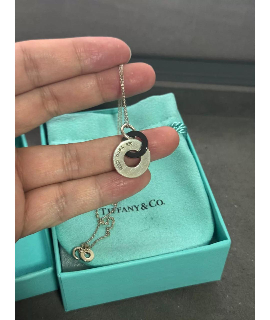 TIFFANY&CO Серебряный серебряный кулон, фото 3