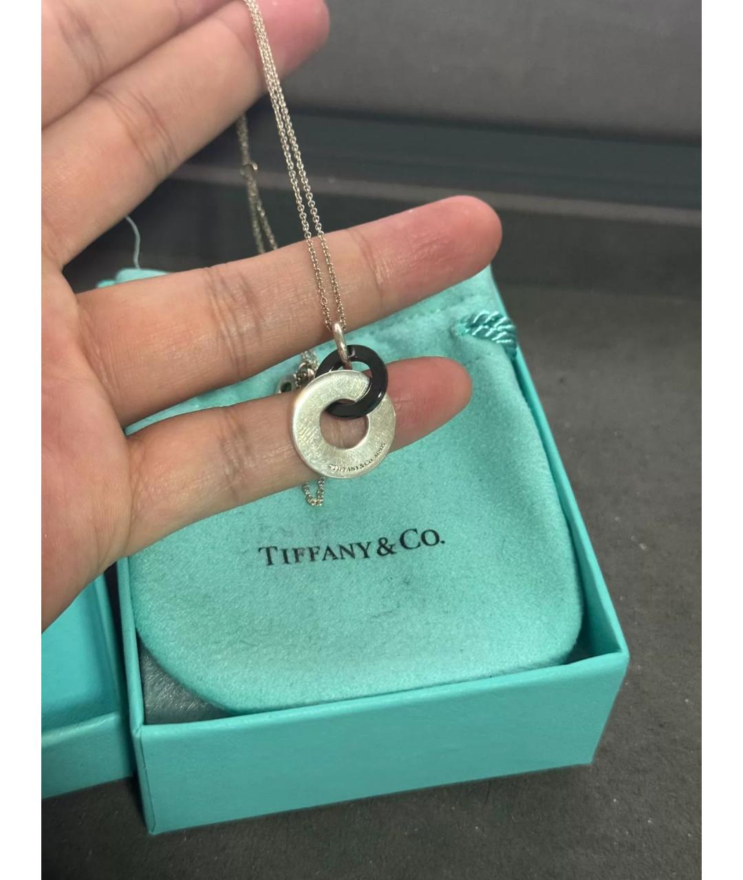 TIFFANY&CO Серебряный серебряный кулон, фото 4
