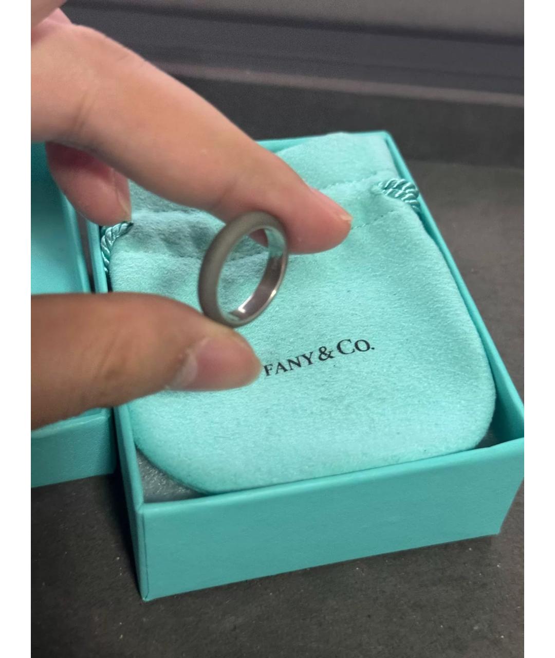 TIFFANY&CO Серебряное металлическое кольцо, фото 5
