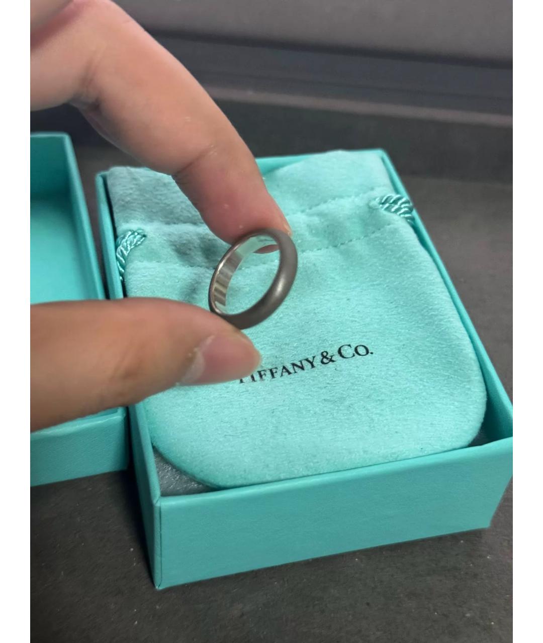 TIFFANY&CO Серебряное металлическое кольцо, фото 2