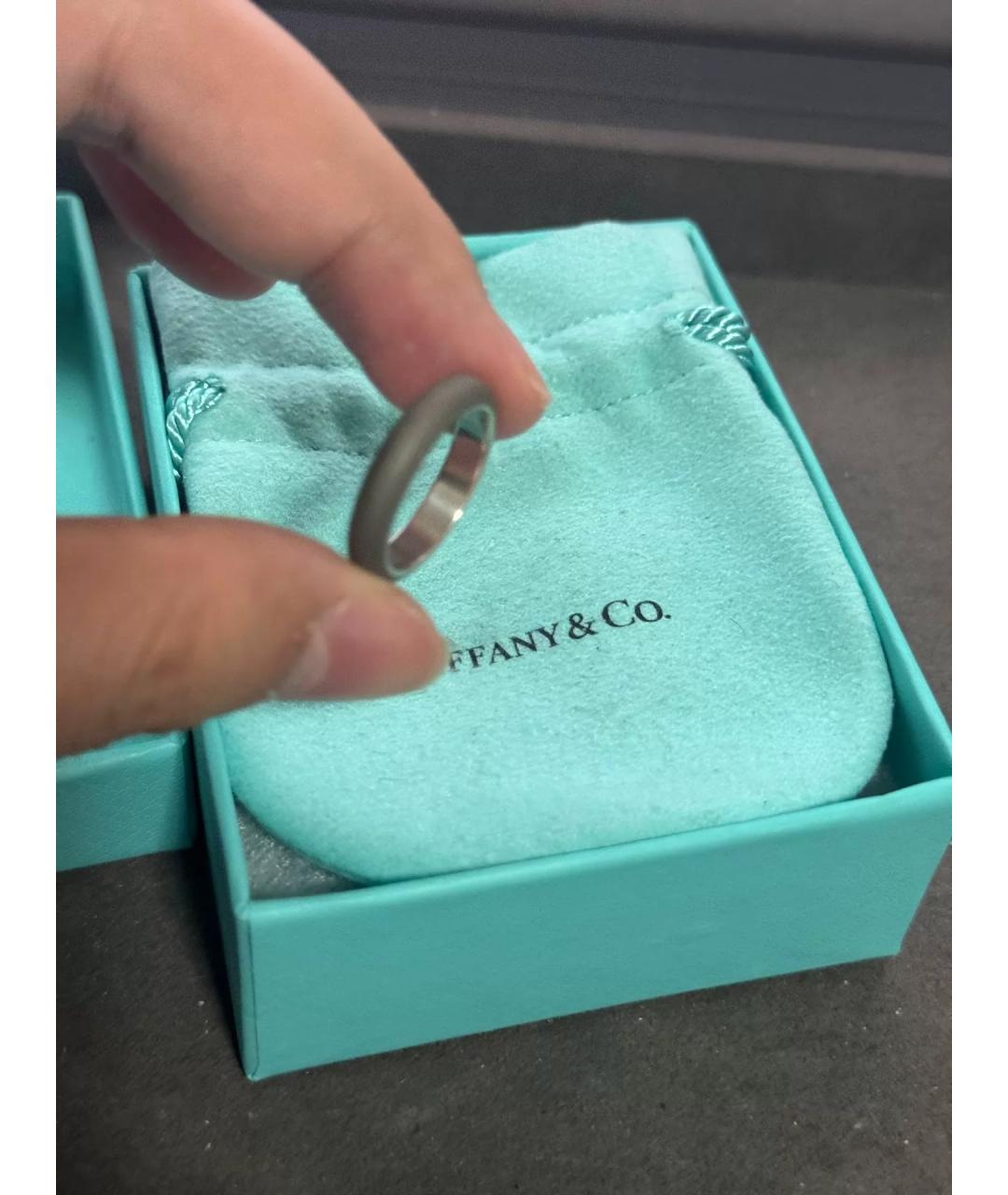 TIFFANY&CO Серебряное металлическое кольцо, фото 3