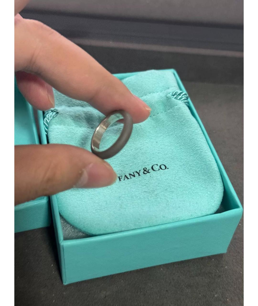 TIFFANY&CO Серебряное металлическое кольцо, фото 4