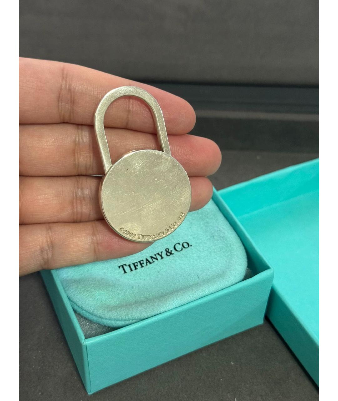 TIFFANY&CO Серебряные серебряные запонки, фото 4