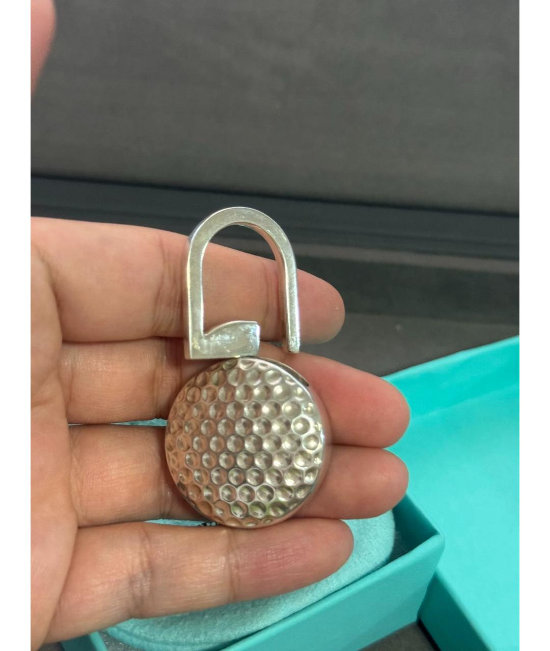 TIFFANY&CO Серебряные серебряные запонки, фото 8