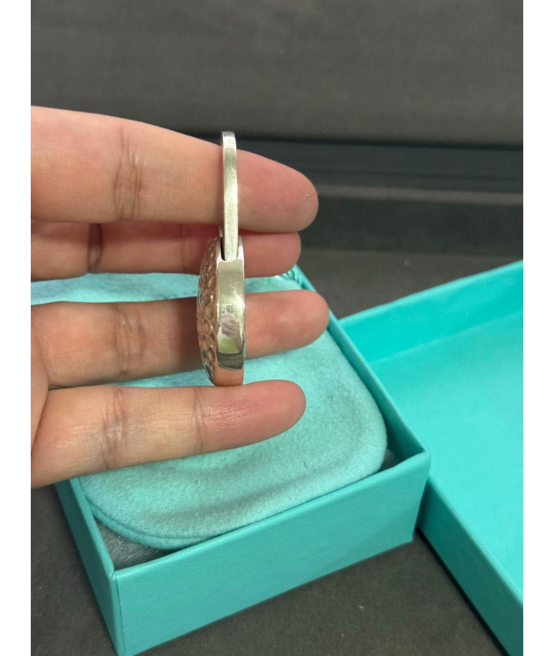 TIFFANY&CO Серебряные серебряные запонки, фото 5