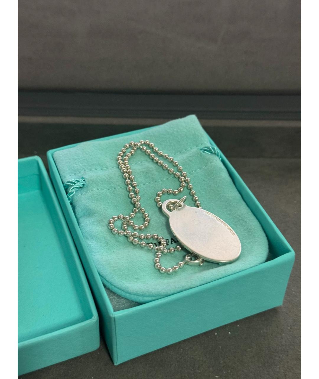 TIFFANY&CO Серебряный серебряный кулон, фото 3