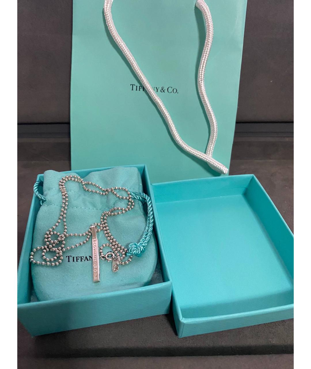 TIFFANY&CO Серебряный серебряный кулон, фото 3