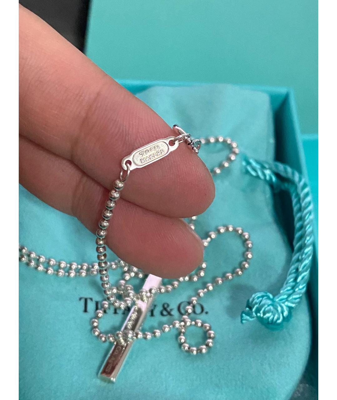TIFFANY&CO Серебряный серебряный кулон, фото 8