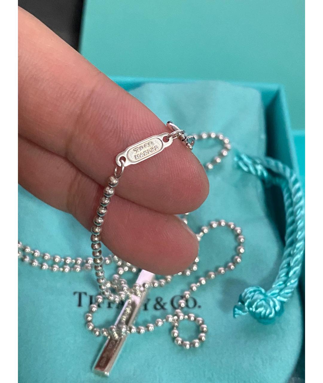 TIFFANY&CO Серебряный серебряный кулон, фото 7