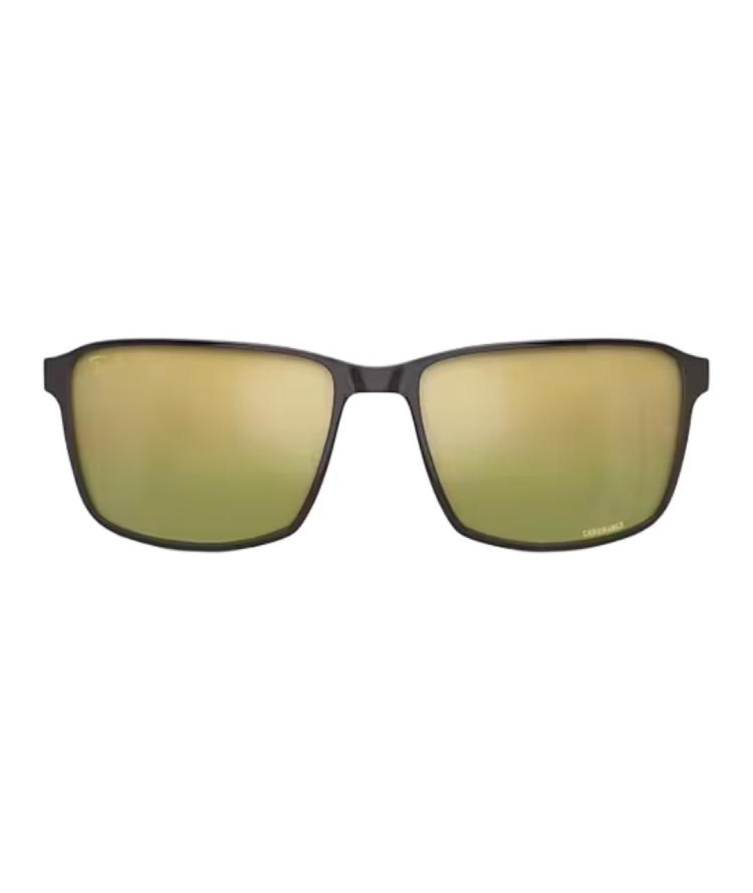 RAY BAN Черные металлические солнцезащитные очки, фото 3