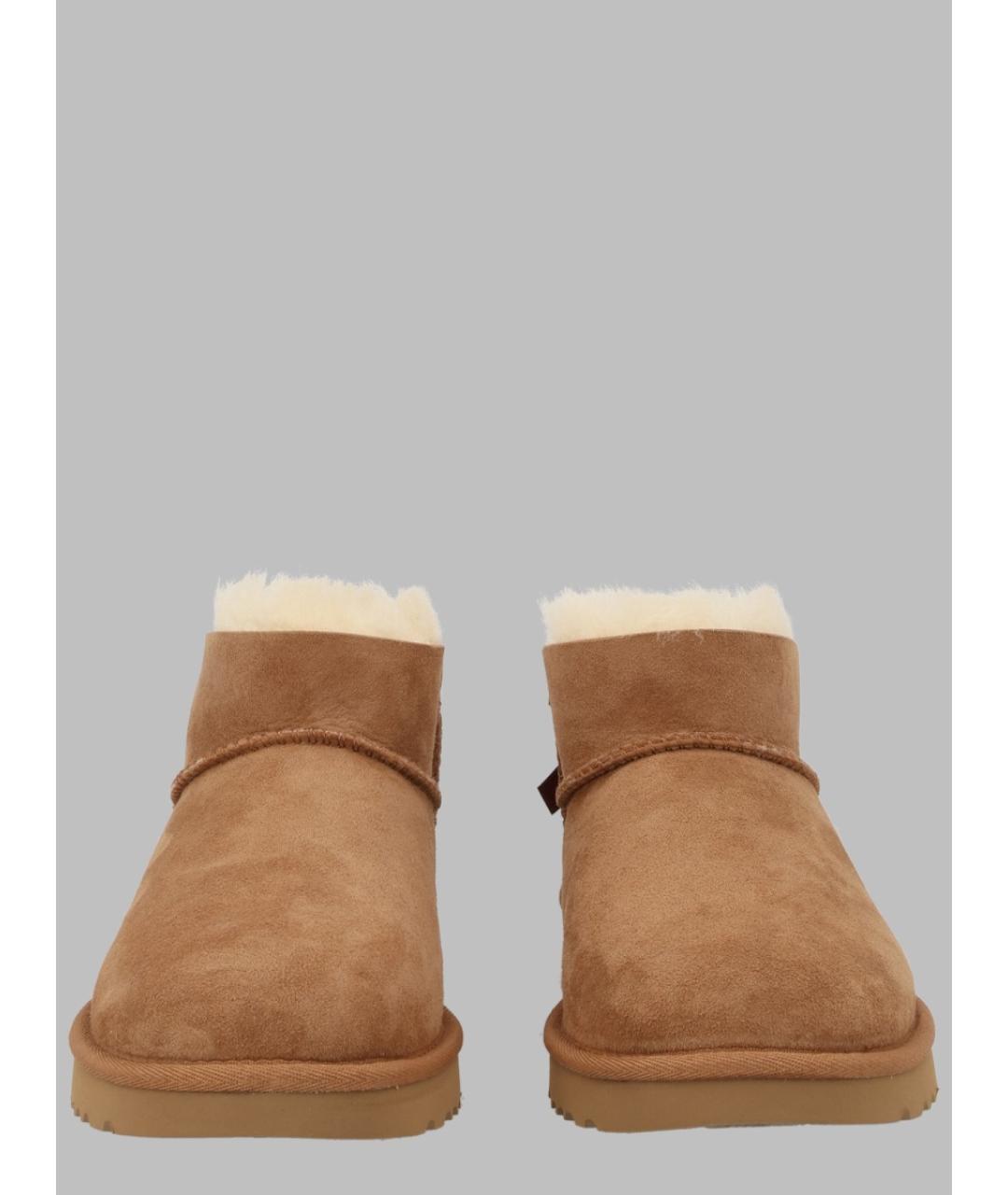 UGG Коричневые замшевые ботинки, фото 2