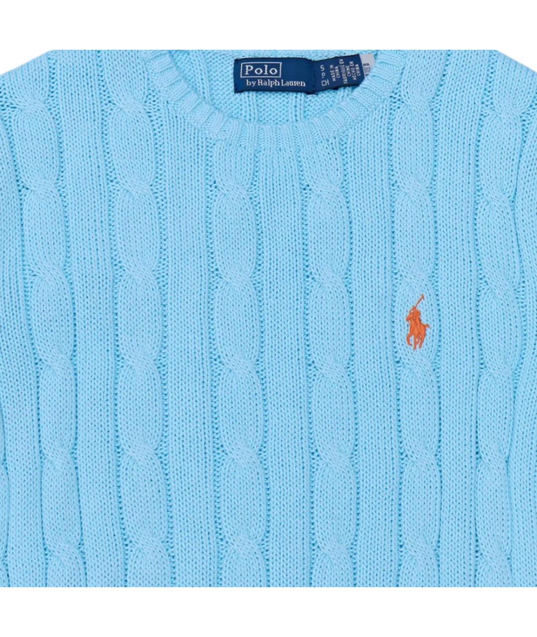 POLO RALPH LAUREN Голубой джемпер / свитер, фото 5