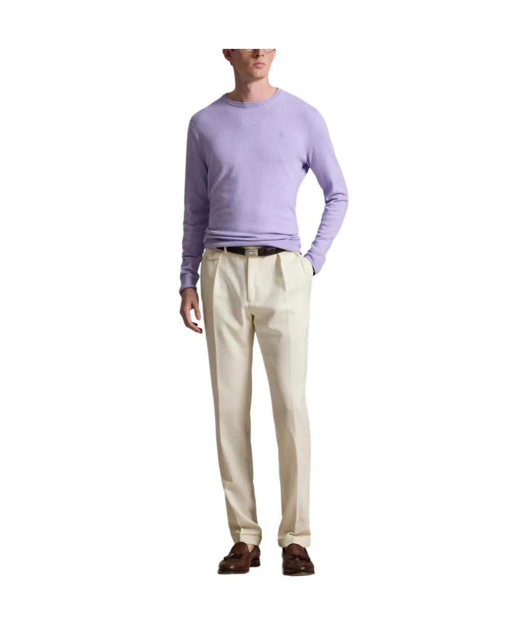 POLO RALPH LAUREN Фиолетовый джемпер / свитер, фото 3