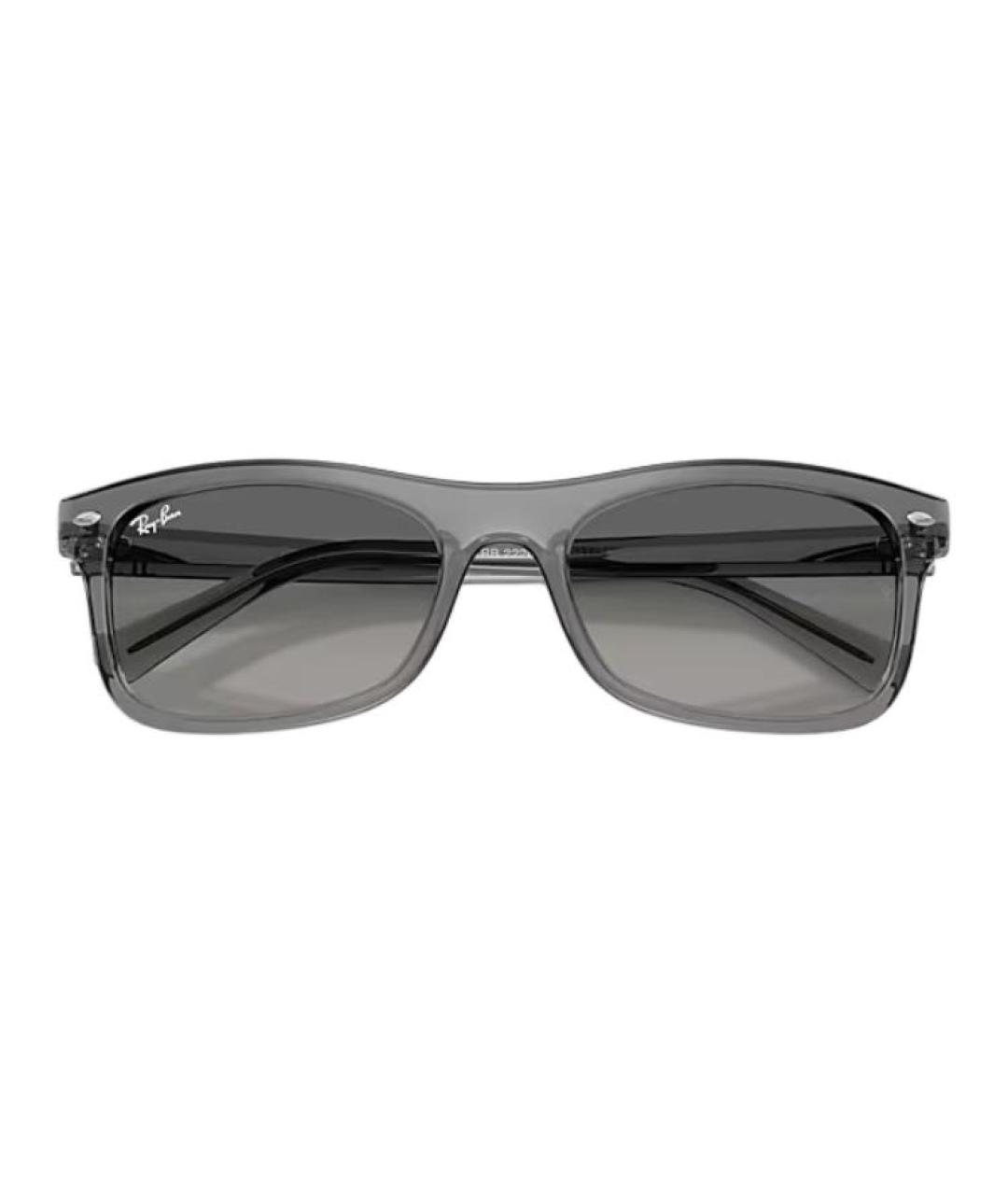 RAY BAN Серые пластиковые солнцезащитные очки, фото 5