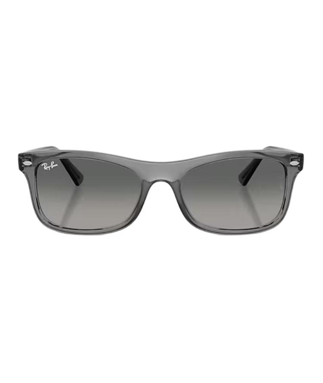 RAY BAN Серые пластиковые солнцезащитные очки, фото 2