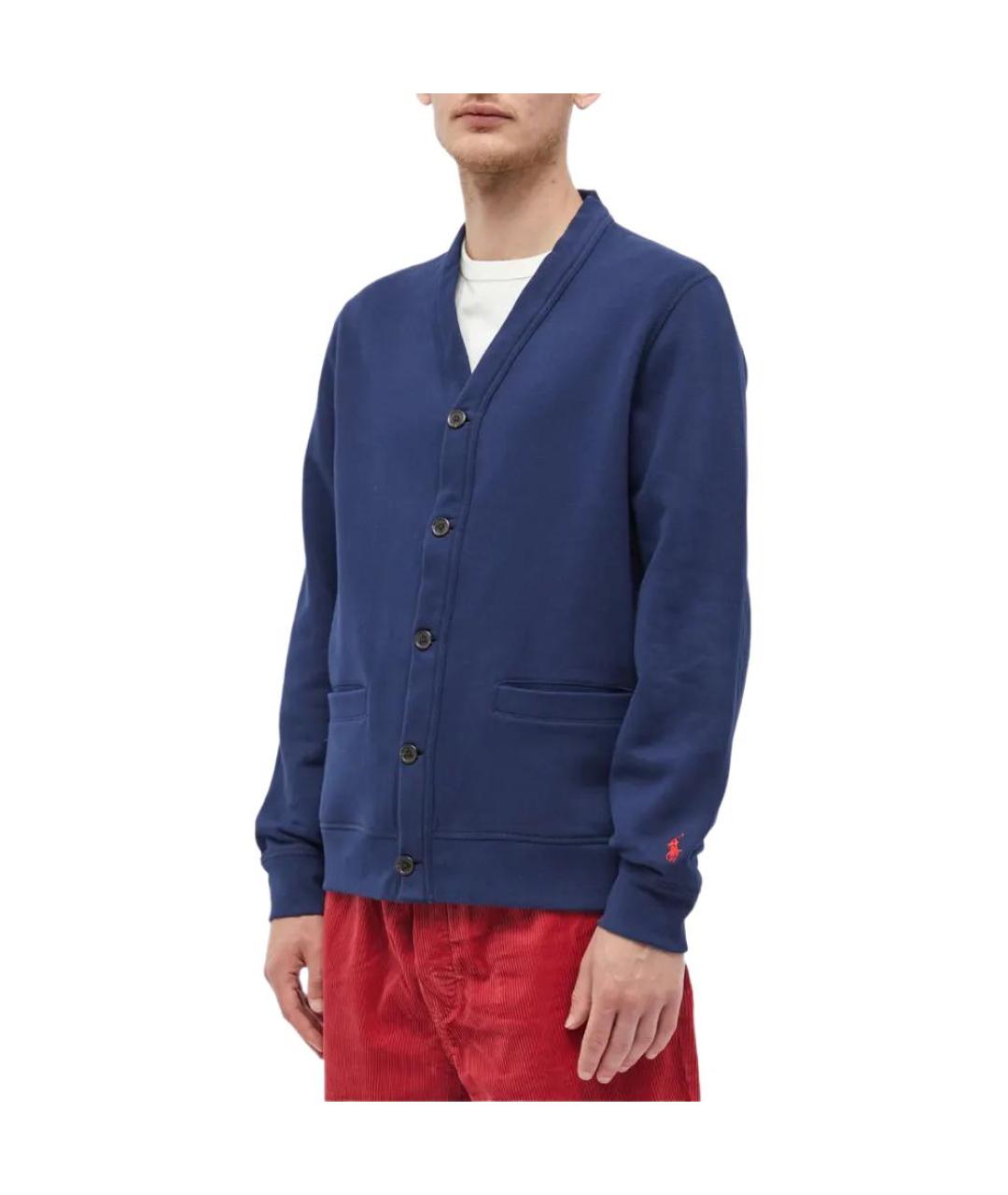 POLO RALPH LAUREN Темно-синий кардиган, фото 2
