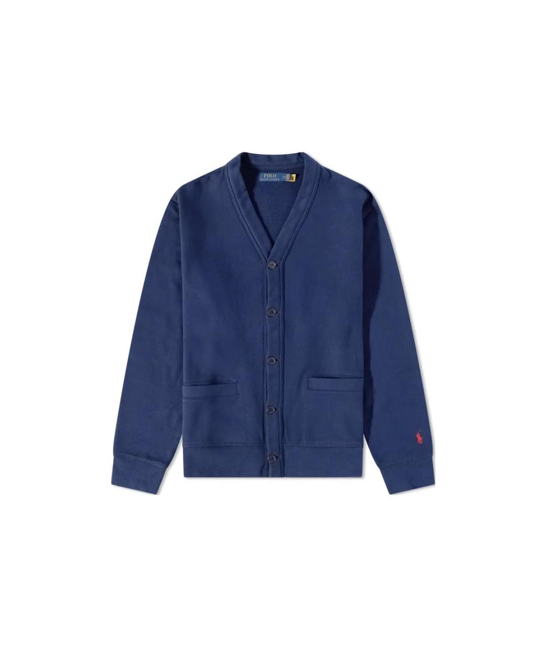 POLO RALPH LAUREN Темно-синий кардиган, фото 5