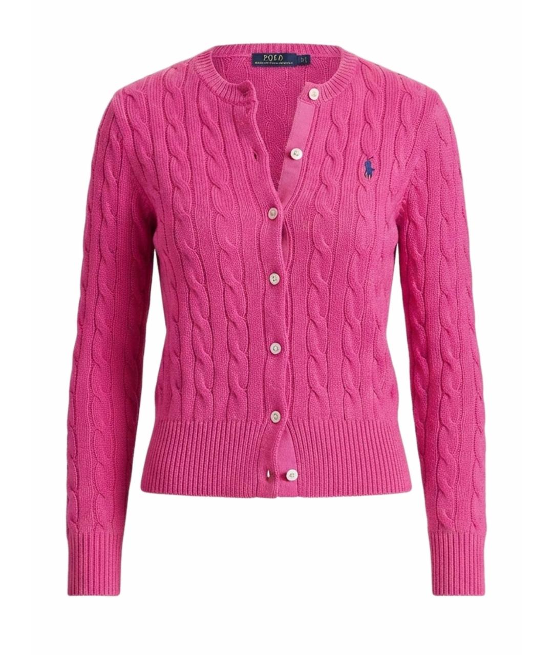 POLO RALPH LAUREN Розовый кардиган, фото 1