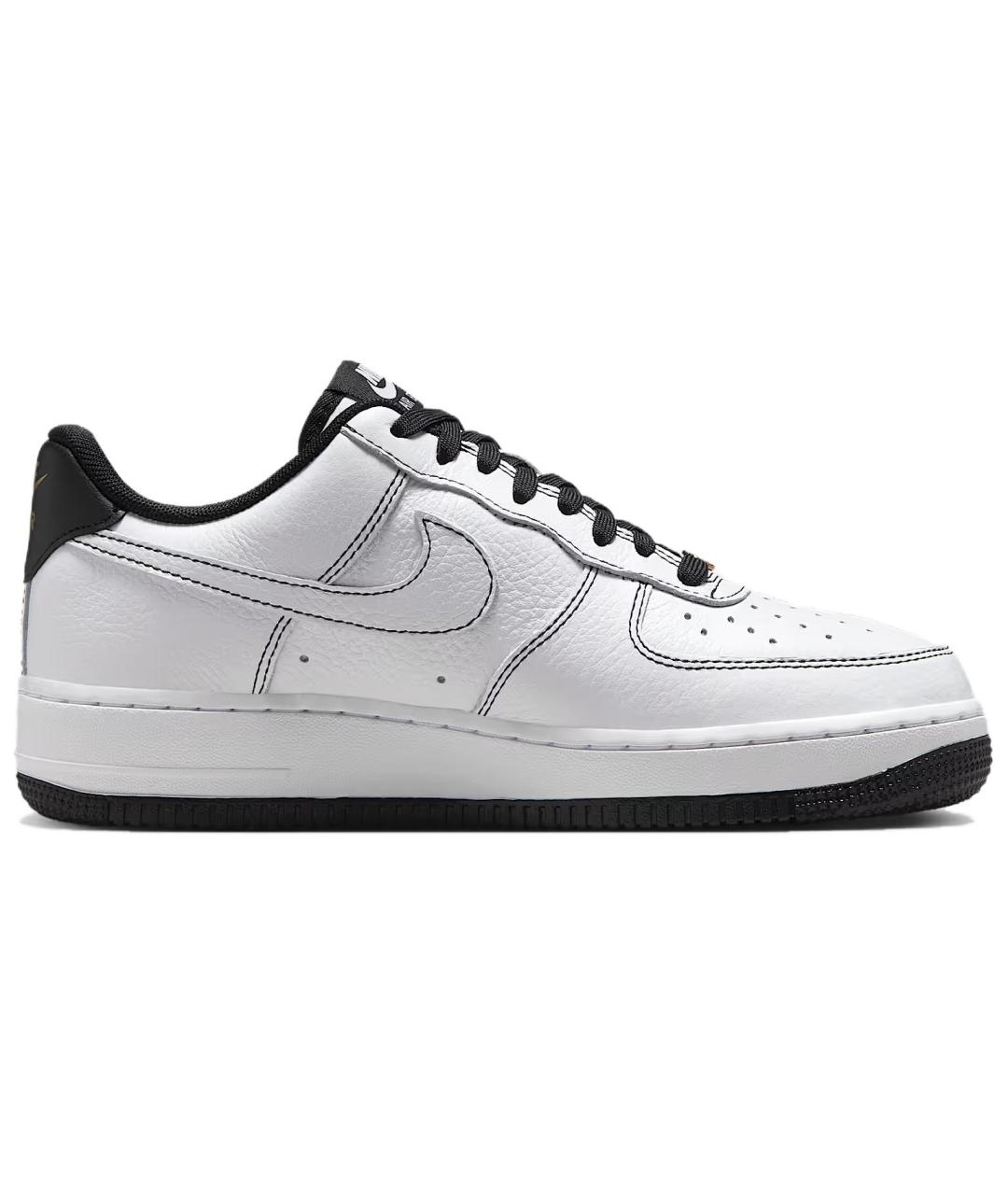 NIKE Белые кожаные кроссовки, фото 2