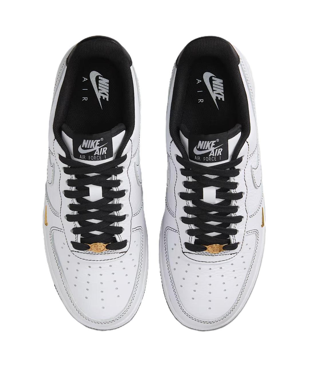 NIKE Белые кожаные кроссовки, фото 4