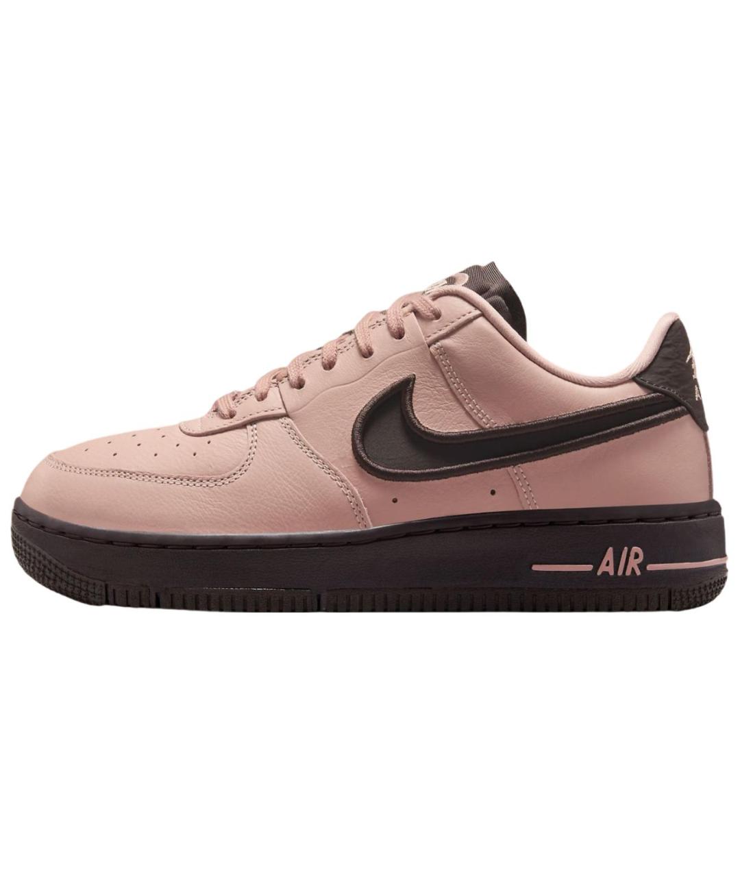 NIKE Розовые кожаные кроссовки, фото 5