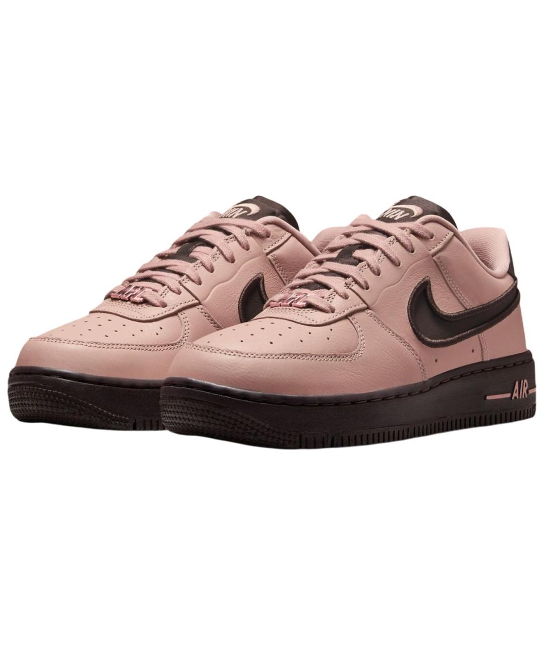 NIKE Розовые кожаные кроссовки, фото 3