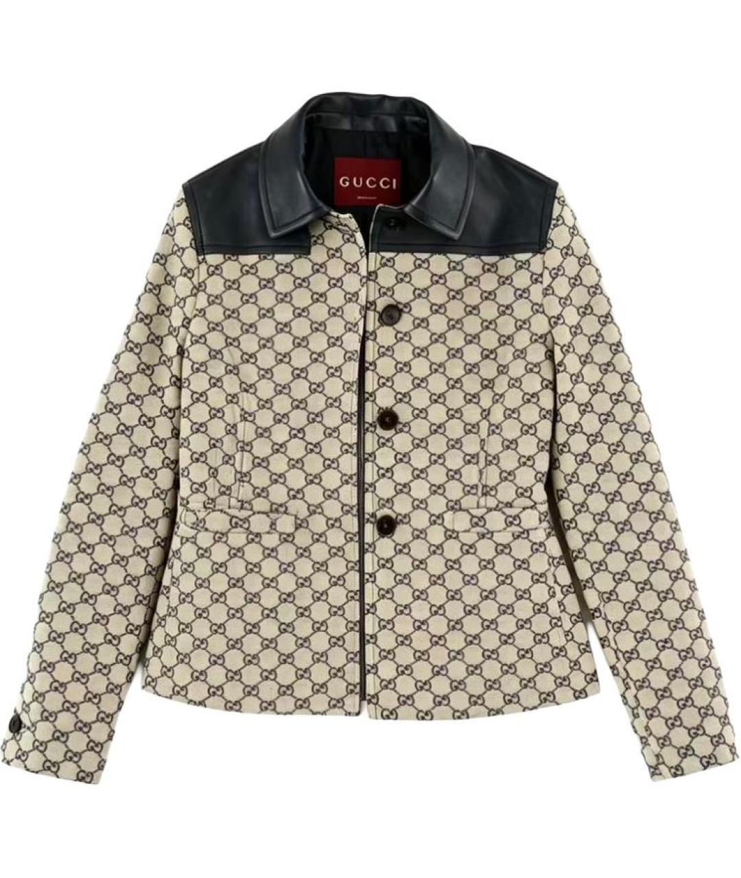 GUCCI Бежевая куртка, фото 1